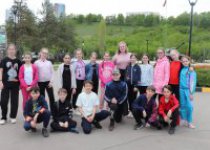 5 "Б" в Парке Победы